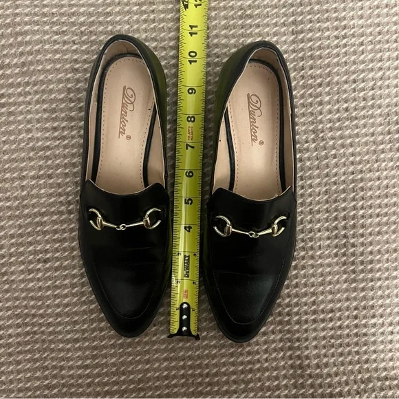 Dunion Horsebit Black "Jordaan" Loafers (6) - Picture 6 of 7